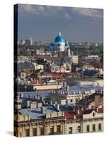 View from St. Isaac Cathedral, Saint Petersburg, Russia-Walter Bibikow-Stretched Canvas