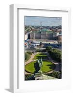 View from St. Isaac's Cathedral in St. Petersburg, Russia, Europe-Michael Runkel-Framed Photographic Print