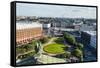 View from St. Isaac's Cathedral, St. Petersburg, Russia, Europe-Michael Runkel-Framed Stretched Canvas
