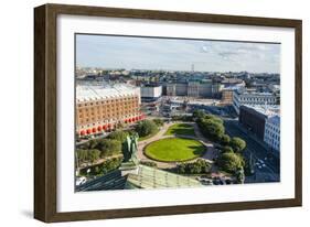 View from St. Isaac's Cathedral, St. Petersburg, Russia, Europe-Michael Runkel-Framed Photographic Print