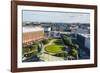 View from St. Isaac's Cathedral, St. Petersburg, Russia, Europe-Michael Runkel-Framed Photographic Print