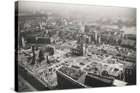 View from St Paul's Cathedral Towards Southwark Bridge, London, World War II, 1942-null-Stretched Canvas