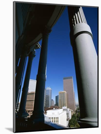 View from State Capitol of Downtown Skyline, Denver, Colorado, USA-Jean Brooks-Mounted Photographic Print