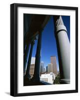 View from State Capitol of Downtown Skyline, Denver, Colorado, USA-Jean Brooks-Framed Photographic Print