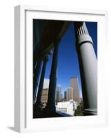 View from State Capitol of Downtown Skyline, Denver, Colorado, USA-Jean Brooks-Framed Photographic Print