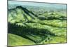 View from Sue au Mai, Limousin France, 2010-Joan Thewsey-Mounted Giclee Print