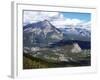 View from Sulphur Mountain to Banff, Banff National Park, UNESCO World Heritage Site, Alberta, Rock-Hans Peter Merten-Framed Photographic Print