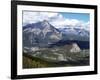 View from Sulphur Mountain to Banff, Banff National Park, UNESCO World Heritage Site, Alberta, Rock-Hans Peter Merten-Framed Photographic Print