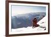 View from Summit, Huayna Potosi, Cordillera Real, Bolivia, South America-Mark Chivers-Framed Photographic Print