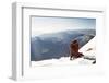 View from Summit, Huayna Potosi, Cordillera Real, Bolivia, South America-Mark Chivers-Framed Photographic Print