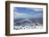 View from Summit of Cader Idris in Winter Looking to Barmouth-Peter Barritt-Framed Photographic Print