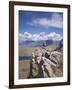 View from Summit of Sgorr Tuath, Sandstone Pinnacles, Assynt Mountains, Highland, Scotland, UK-Joe Cornish-Framed Photographic Print