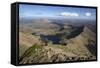 View from Summit of Snowdon to Llyn Llydaw and Y Lliwedd Ridge-Stuart Black-Framed Stretched Canvas