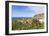 View from Tazacorte over Banana Plantations to the Sea, La Palma, Canary Islands, Spain, Europe-Gerhard Wild-Framed Photographic Print