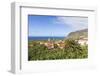 View from Tazacorte over Banana Plantations to the Sea, La Palma, Canary Islands, Spain, Europe-Gerhard Wild-Framed Photographic Print