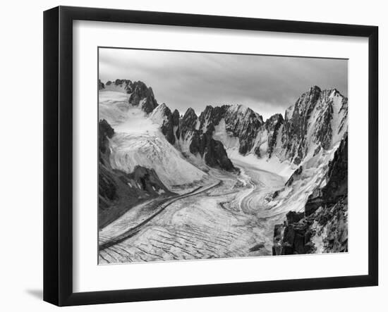 View from Teke-Tor Towards Peaks, Ala Archa National Park, Tian Shan Mountains-Nadia Isakova-Framed Photographic Print