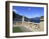 View From Terrace, Lenno, Lake Como, Lombardy, Italy, Europe-Vincenzo Lombardo-Framed Photographic Print