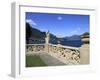 View From Terrace, Lenno, Lake Como, Lombardy, Italy, Europe-Vincenzo Lombardo-Framed Photographic Print