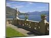 View from Terrace of 18th Century Villa del Balbianello, Lenno, Lake Como, Italian Lakes, Italy-Peter Barritt-Mounted Photographic Print