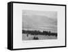 View from Terrace of Debung Monastery, Tibet, 1903-04-John Claude White-Framed Stretched Canvas