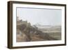 View from Tessa Aurunca, 1784-Francis Towne-Framed Giclee Print