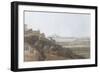 View from Tessa Aurunca, 1784-Francis Towne-Framed Giclee Print