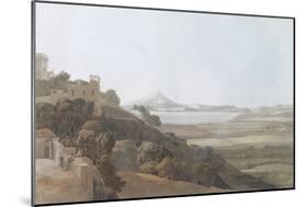 View from Tessa Aurunca, 1784-Francis Towne-Mounted Giclee Print