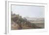 View from Tessa Aurunca, 1784-Francis Towne-Framed Giclee Print