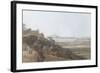 View from Tessa Aurunca, 1784-Francis Towne-Framed Giclee Print