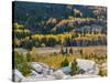 View from the Alluvial Fan at the Base of Waterfalls in Rocky Mountain National Park, Colorado,USA-Anna Miller-Stretched Canvas