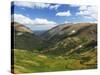 View from the Alpine Visitor Center, Rocky Mountain National Park, Colorado, USA-Michel Hersen-Stretched Canvas