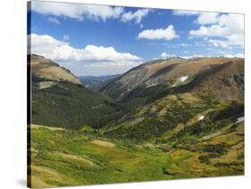 View from the Alpine Visitor Center, Rocky Mountain National Park, Colorado, USA-Michel Hersen-Stretched Canvas