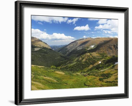 View from the Alpine Visitor Center, Rocky Mountain National Park, Colorado, USA-Michel Hersen-Framed Photographic Print