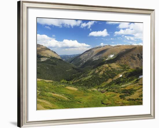 View from the Alpine Visitor Center, Rocky Mountain National Park, Colorado, USA-Michel Hersen-Framed Photographic Print