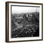 View from the Arc de Triomphe to the Place de l'Etoile, 1960s-Paul Almasy-Framed Giclee Print