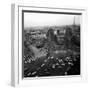 View from the Arc de Triomphe to the Place de l'Etoile, 1960s-Paul Almasy-Framed Giclee Print