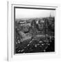 View from the Arc de Triomphe to the Place de l'Etoile, 1960s-Paul Almasy-Framed Giclee Print