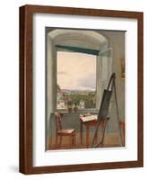 View From the Artist's Studio in Alservorstadt Toward Dornbach-Jakob Alt-Framed Giclee Print