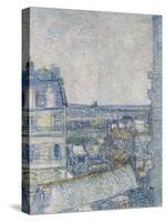 View from the Artist's Window, Rue Lapic, c.1887-Vincent van Gogh-Stretched Canvas