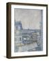 View from the Artist's Window, Rue Lapic, c.1887-Vincent van Gogh-Framed Giclee Print
