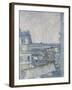 View from the Artist's Window-Vincent van Gogh-Framed Giclee Print