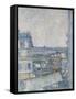View from the Artist's Window-Vincent van Gogh-Framed Stretched Canvas