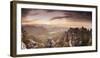 View from the Bastion View with Sunrise-Jorg Simanowski-Framed Photographic Print