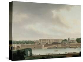 View from the Batavian Embassy in Paris, Josephus Augustus Knip-Josephus Augustus Knip-Stretched Canvas