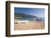 View from the Beach to Distant Cape Taxiarhis-Ruth Tomlinson-Framed Photographic Print