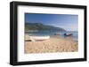 View from the Beach to Distant Cape Taxiarhis-Ruth Tomlinson-Framed Photographic Print