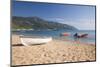 View from the Beach to Distant Cape Taxiarhis-Ruth Tomlinson-Mounted Photographic Print