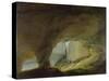 View from the Beatus Cave onto the Thuner Lake-Caspar Wolf-Stretched Canvas
