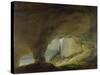 View from the Beatus Cave onto the Thuner Lake-Caspar Wolf-Stretched Canvas