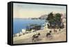 View from the Bypass, Malaga, Spain-null-Framed Stretched Canvas